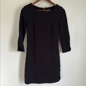 Vince Camuto Elegant Black Long Sleeve Dress